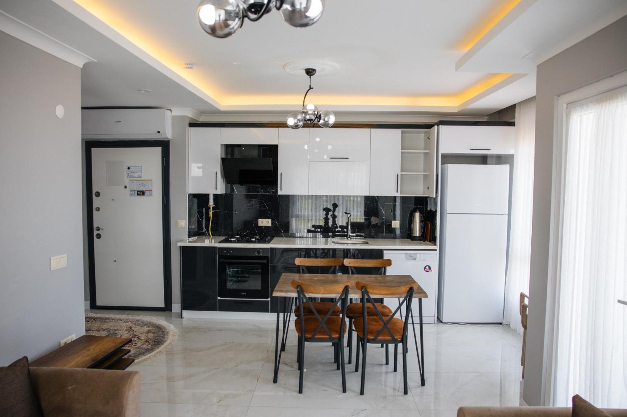 Metehan Suit Apart Aparthotel ทรับซอน ภายนอก รูปภาพ