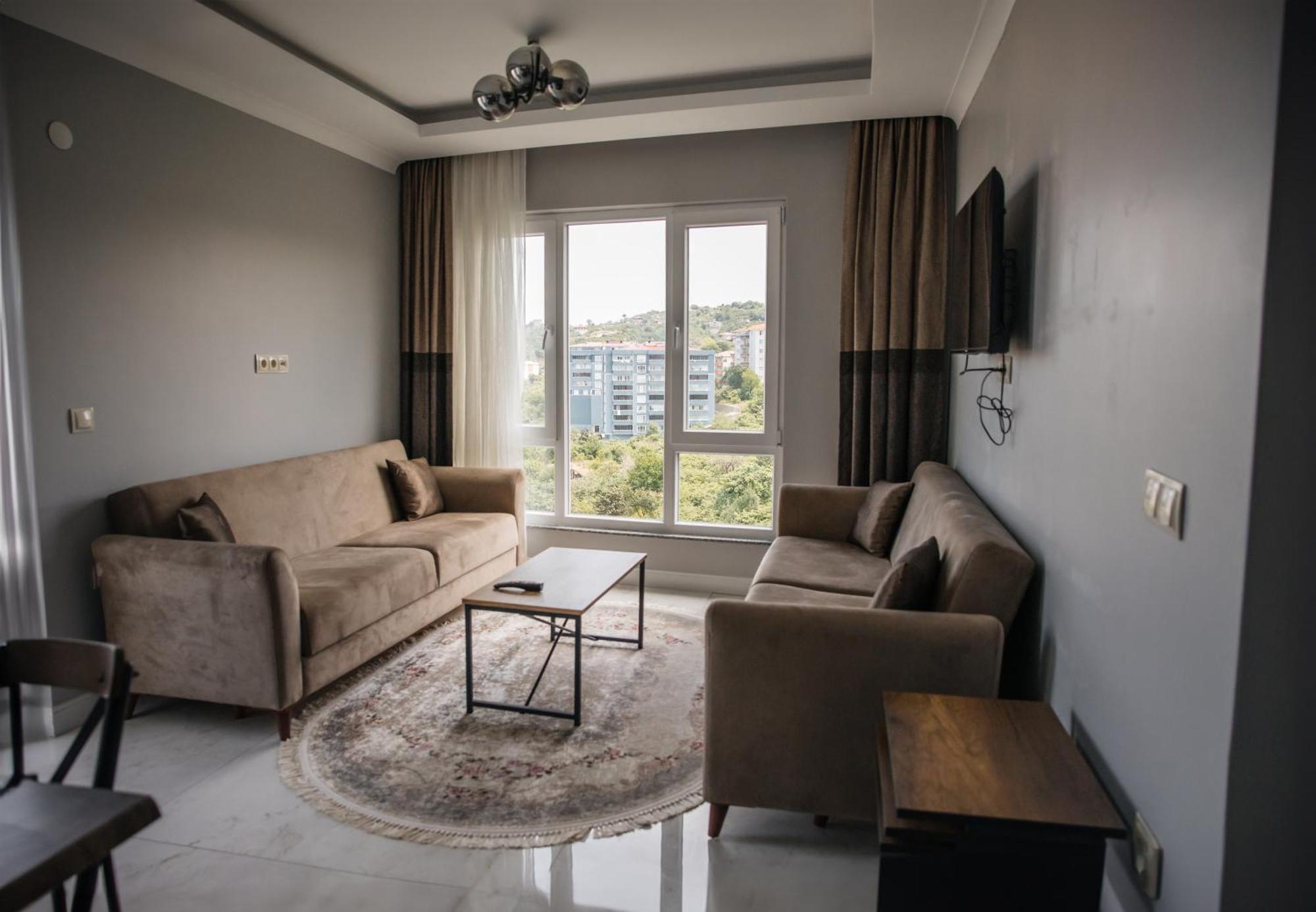 Metehan Suit Apart Aparthotel ทรับซอน ภายนอก รูปภาพ